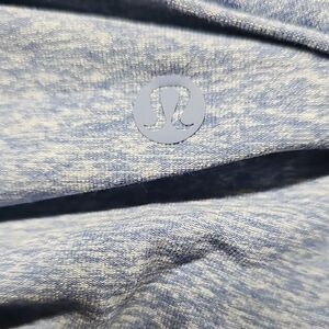 lululemon athletica Womens Heathered Sky Blue Crewneck Sweater